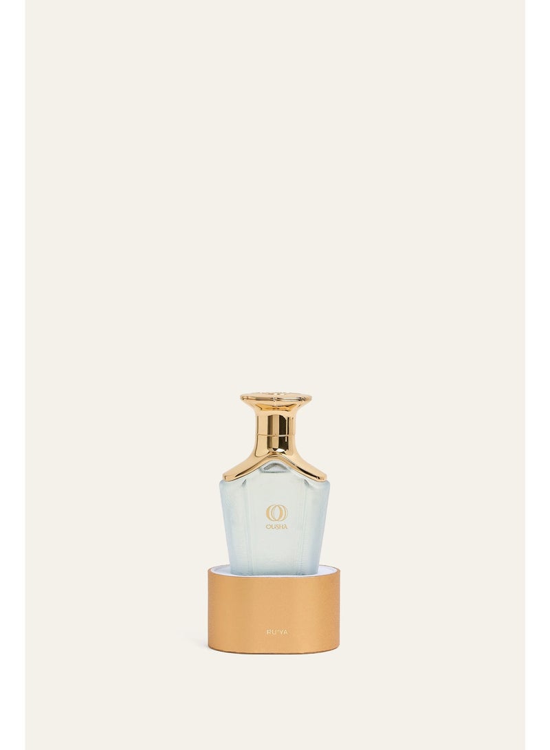 Ousha Ru'ya Eau de Parfum 75ml Unisex – Elegant Fragrance with Mandarin, Orange Blossom, Musk, Pear Blossom, Amber & Vanilla - Image 1