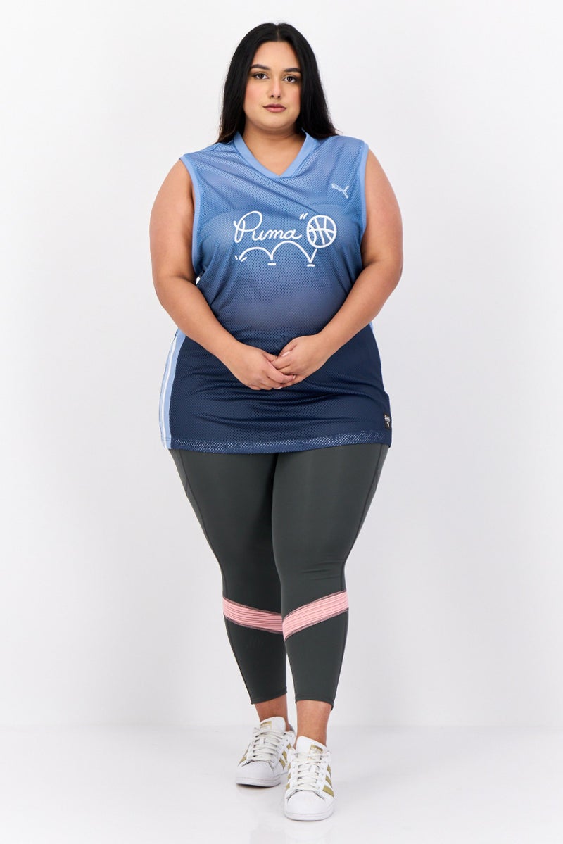 Puma x Sophia Chang Women Sportswear Fit Sleeveless Basketball Jersey, Multicolor - Image 4