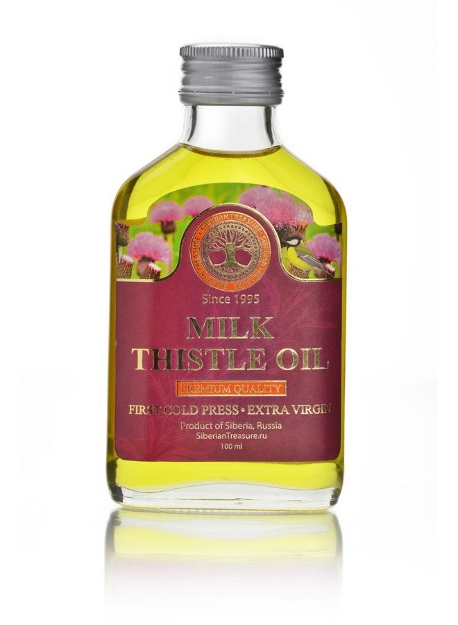 Siberian Treasure Milk Thistle Oil 100 Ml, Premium Quality, Extra Virgin, First Cold Press – 3.4 Fl Oz - Image 2