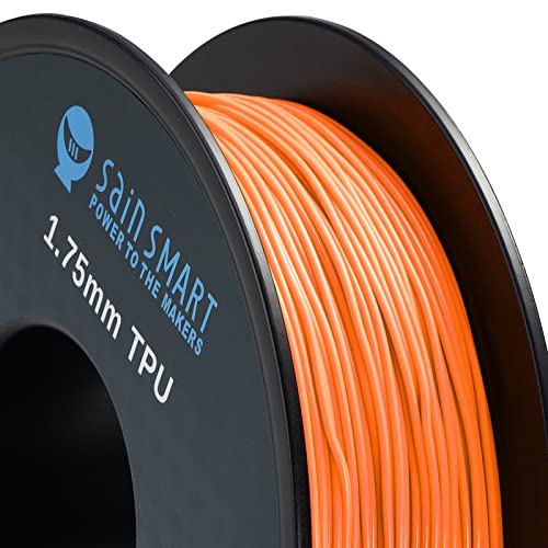 SainSmart 1.75mm Flexible TPU 3D Printer Filament 800g Solid Color, Dimensional Accuracy +/- 0.05 mm (Mango Mojito) - Image 4