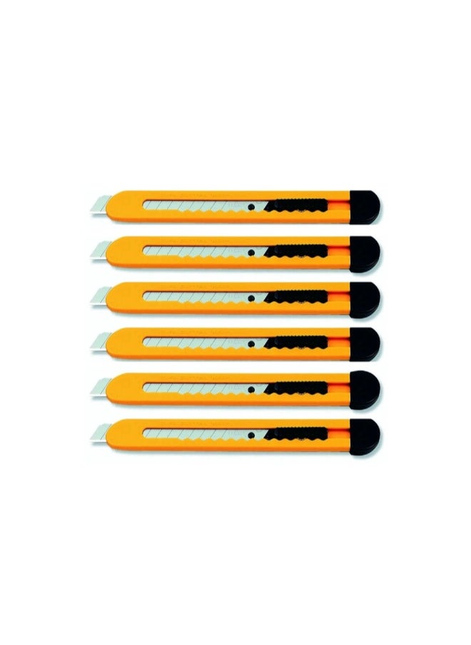 OLFA OLFA CUTTER SPC-1, YELLOW , PACK OF 6  - Image 2