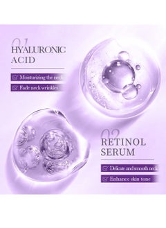SADOER Collagen Firming Lifting Neck Cream 110ml Anti Wrinkle Lift Firm Neck Cream with Vitamin C E Retinol Serum and Hyaluronic Acid Anti Aging Hydrating Moisturizing Skincare Neck Cream for Women and Men  - Image 5