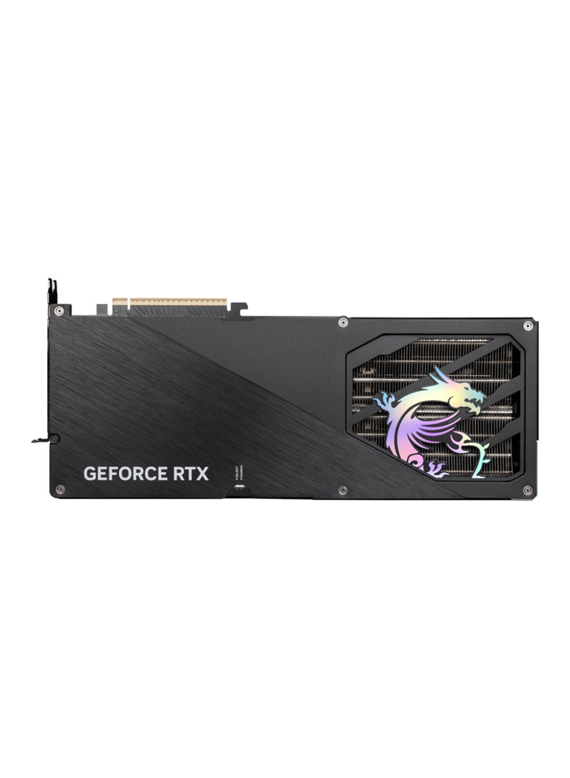 إم اس أي جي فورس RTX™ 5090 32G جيمينغ تريو - G5090-32GT, NVIDIA® RTX™ 5090, PCIe الجيل 5, 2422 ميغاهرتز/2407 ميغاهرتز, 21760 نواة CUDA, 32 جيجابايت GDDR7 (28 جيجابت في الثانية, 512-بت), DP x 3 (v2.1b), HDMI™ x 1 (4K 480Hz/8K 120Hz), 575 واط, 16-دبوس, 1000 واط PSU, 359 x 149 x 70 مم, 2119 غرام, DX12 Ultimate, OpenGL 4.6, 4 شاشات, G-SYNC®, أقصى دقة: 7680 x 4320 أسود - Image 4
