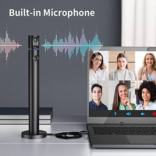CZUR Halo X Pro Dual Webcam for PC, 1080P Web Camera with Microphone, USB Camera for Computer, 90° View, Plug & Play, Compatible with Windows&Mac, for TikTok/YouTube/Yahoo Messenger - Image 4