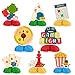 SHADOAMP Game Night Decorations 8pcs Family Game Night Honeycomb Centerpiece Doublesided Printing Gaming Party Table Decorations for Game Night Bingo Party Supplies - Image 2