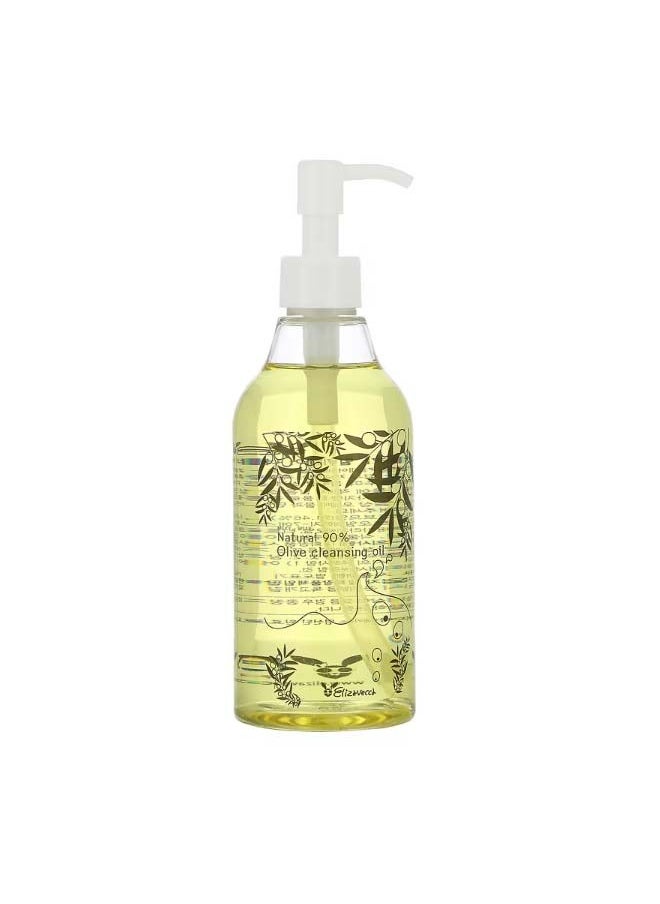 Elizavecca Milky-Wear Natural 90  Oilve Cleansing Oil 10.14 fl oz 300 ml  - Image 1
