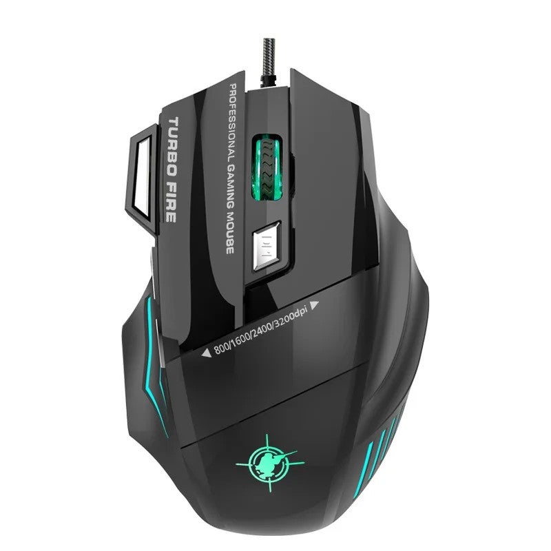 Y&D Hot Sale 3600 DPI RGB Backlit Optical USB Wired Gaming Mouse 7 Buttons for PC Computer Office E-Sports Gamers - Image 1