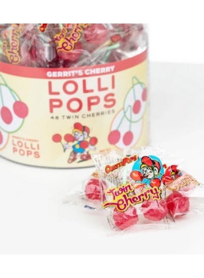 تشيري مصاصات بنكهة الكرز – عبوة مزدوجة، 4 قطع | طعم كرز لذيذ | مناسبة للأطفال والكبار | مثالية للحفلات والهدايا والتناول اليومي - Image 2