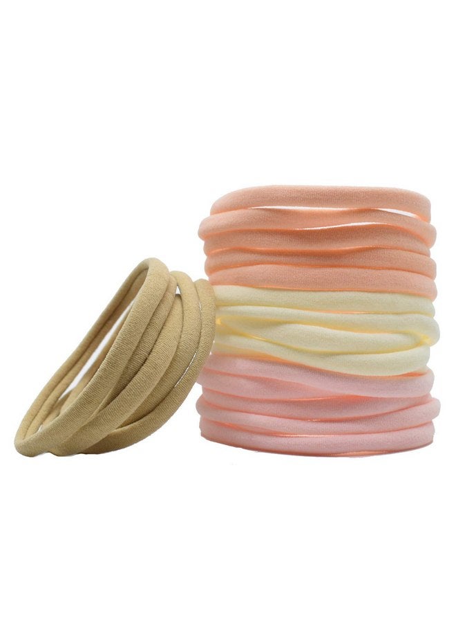 catin Super Soft Nylon Headband For Newborn Baby Girl Kids, High Stretchy, 20 Pcs For DIY Crafts - Image 1