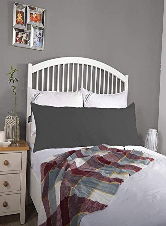 DADDY COOL وسادة دادي كول فائقة النعومة لدعم الجسم - وسادة الحمل والولادة - دعم النوم على الجانب للنساء الحوامل - وسادة مريحة لكامل الجسم - 18 × 50 بوصة، عبوة من قطعة واحدة (رمادي) - Image 4