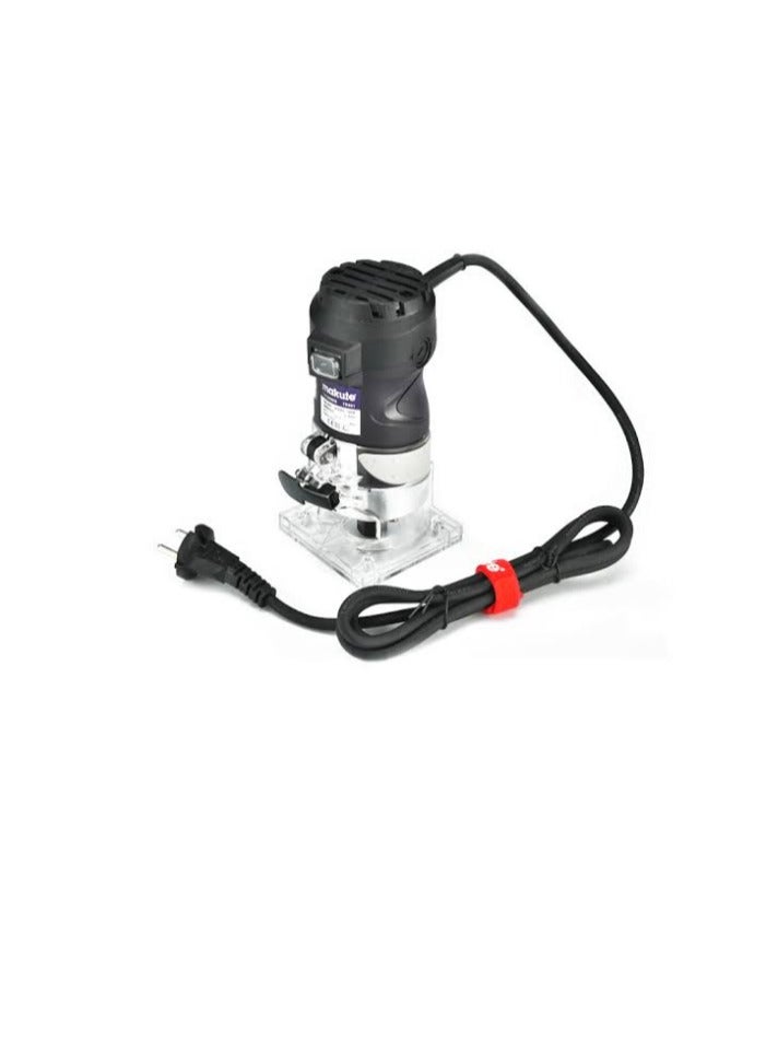 makute ELECTRIC Wood Trimmer Trimmer Router 580W and 30000rpm Ideal for multiple trimming or cutting laminate, wood, and other materials  TR001 - Image 1