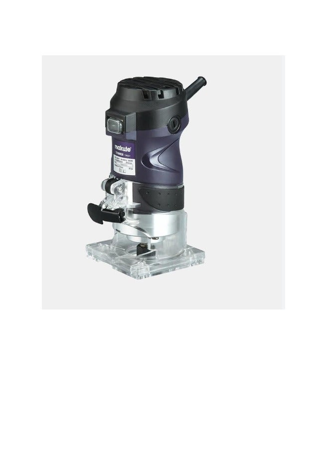 makute ELECTRIC Wood Trimmer Trimmer Router 580W and 30000rpm Ideal for multiple trimming or cutting laminate, wood, and other materials  TR001 - Image 3