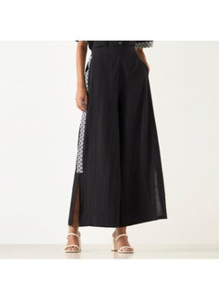 2Xtremz 2Xtremz Embroidered Wide Leg Pants  - Image 3