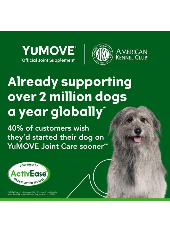 Yumove Hip And Joint Supplement  120 Tablets For Dogs With Glucosamine, Chondroitin, Msm, Omega 3, Hyaluronic Acid, Green Lipped Mussel, & Fish Oil For Dogs  Joint Support Supplement  Senior Dogs - Image 4