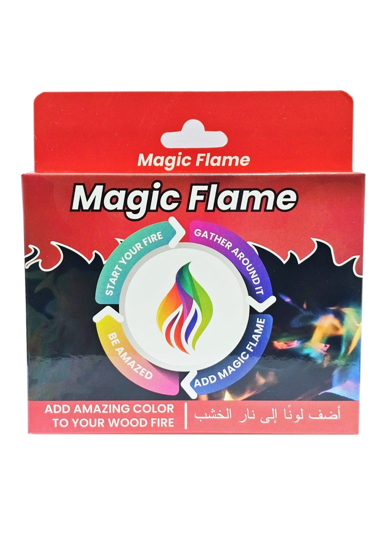 فلايم-أون لهب سحري - لهب مُلوّن، عبوة مفردة لتغيير لون النار. - Image 1
