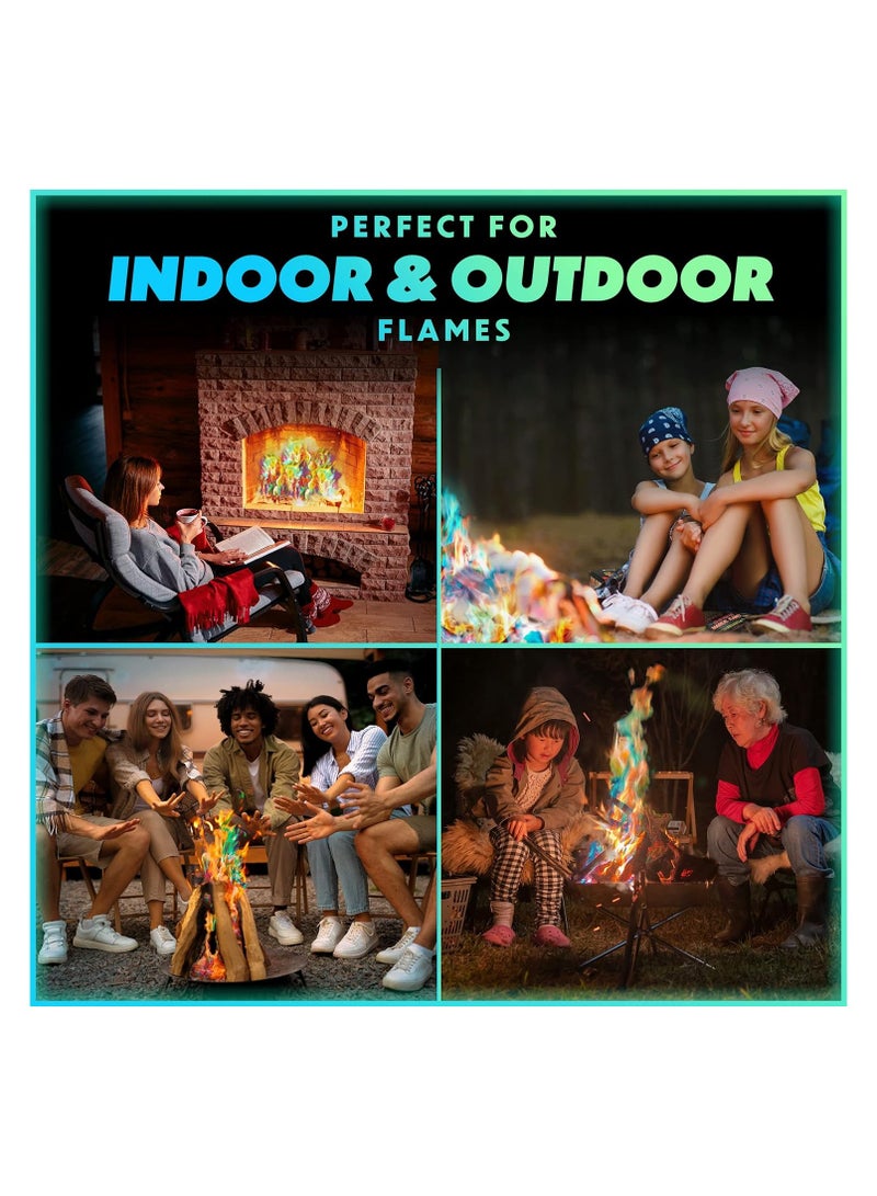 فلايم-أون لهب سحري - لهب مُلوّن، عبوة مفردة لتغيير لون النار. - Image 3