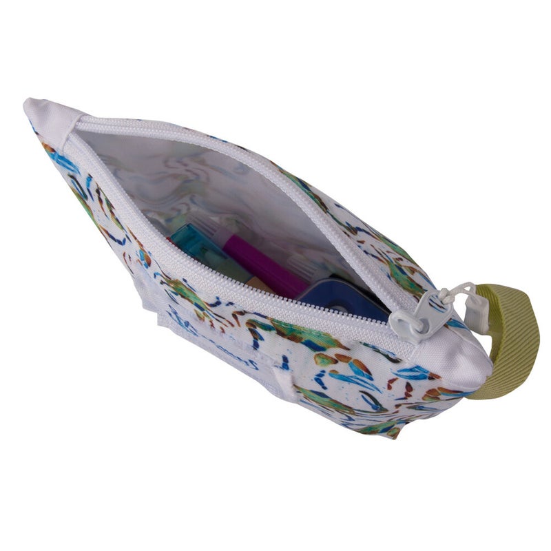 Anemoss Travel Cosmetic Bag Make up Pouch Case Toiletry Organizer Pencil Case 6x8in - Image 5