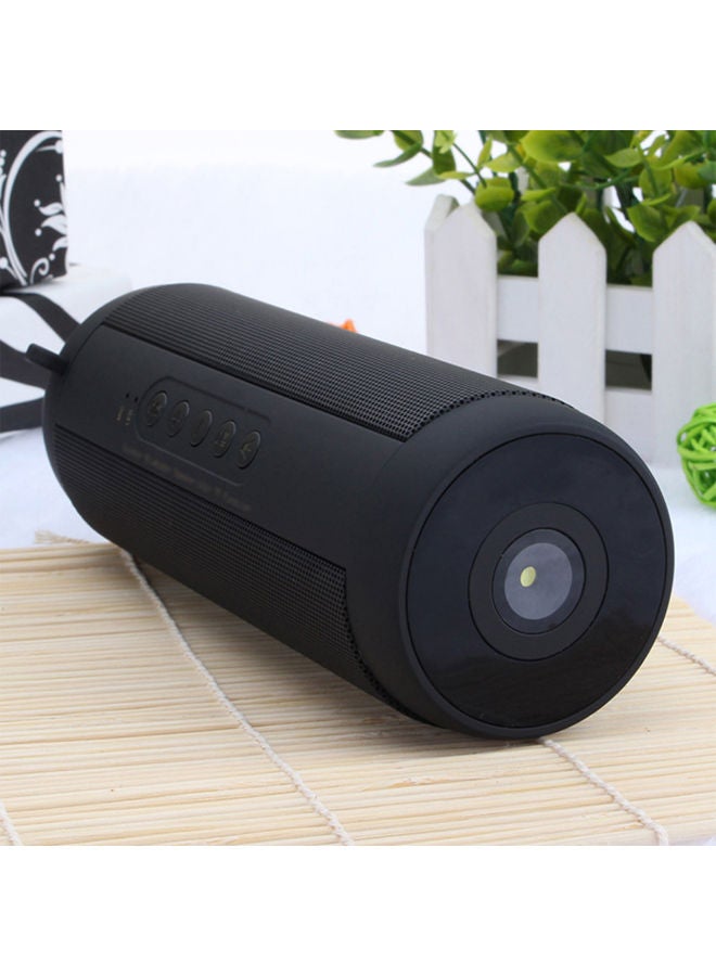 NIBEMINENT Waterproof Bluetooth Speaker V5128 Black  - Image 2