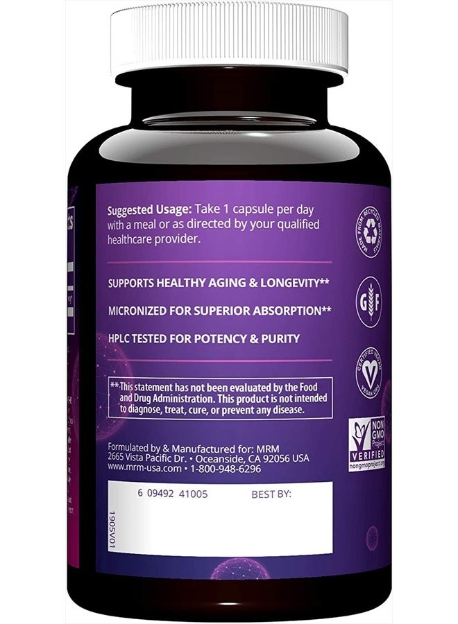MRM Nutrition DHEA 50mg | Healthy Aging | Micronized for Absorption | Memory + Mood | HPLC Tested for Purity + Potency | Gluten-Free + Vegan + Non GMO | 90 Servings - Image 3