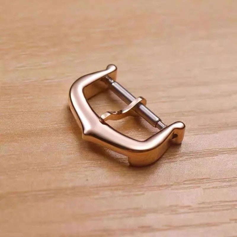 Bluejw Luxury Stainless Steel Watch Buckle Replacement Clasp for 12mm 14mm 16mm 18mm Watch Bands – Durable Pin Buckle for Easy Watch Strap Replacement - Image 5