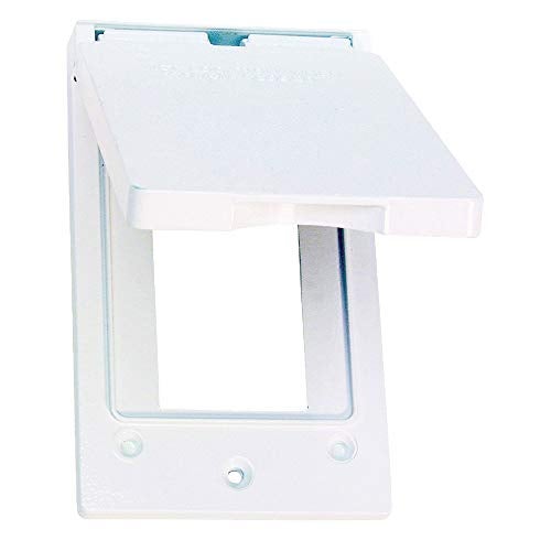Sigma Engineered Solutions 14248WH 1-Gang Vertical GFCI Weatherproof Cover, White - Image 5