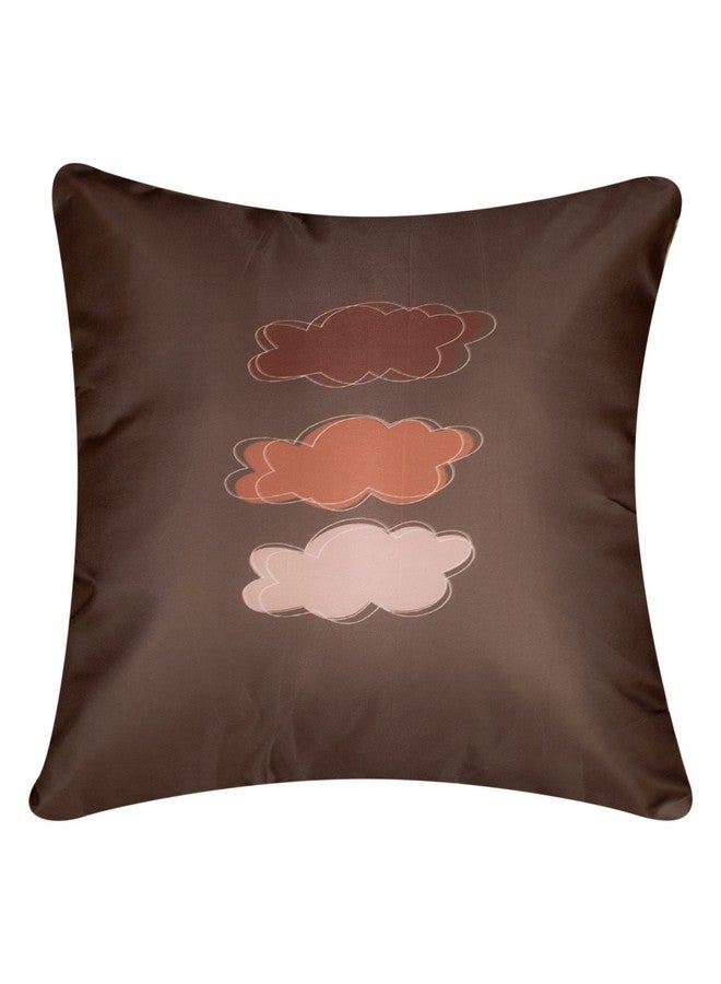 Vendola Mocha Microfiber Satin 250TC Cushion Pillow Covers, Coffee Brown, Set of 5(Mocha,20x20) - Image 5