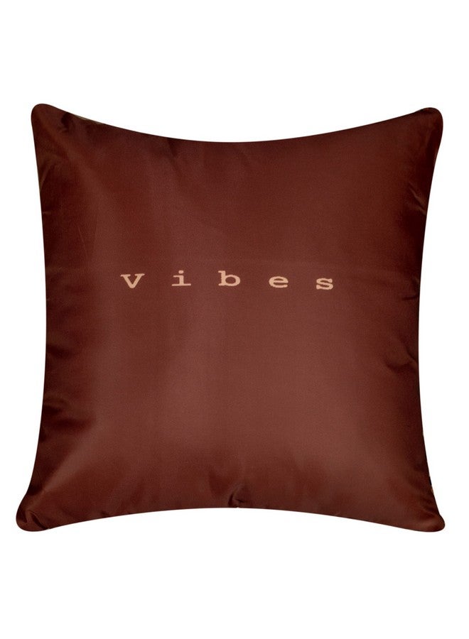 Vendola Mocha Microfiber Satin 250TC Cushion Pillow Covers, Coffee Brown, Set of 5(Mocha,20x20) - Image 3