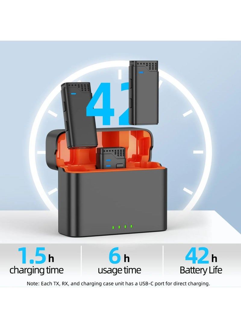 Jmary MW-16 2.4G Wireless Microphone for Mobile & Camera ‚Äì Portable Lapel Lavalier Mic with Receiver for Clear Audio - Image 3