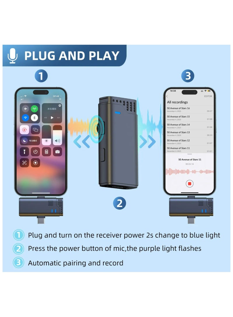 Jmary MW-16 2.4G Wireless Microphone for Mobile & Camera ‚Äì Portable Lapel Lavalier Mic with Receiver for Clear Audio - Image 5