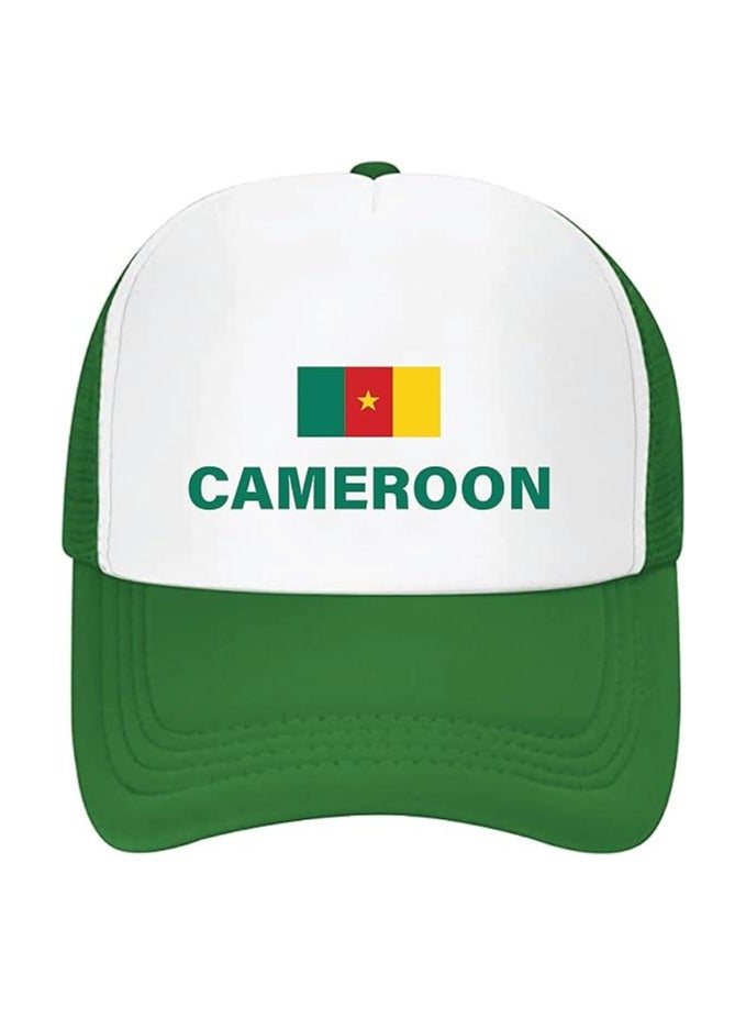 Cameroon Sports Cap With Adjustment Plastic Snap Closure For Men And Women - Image 1