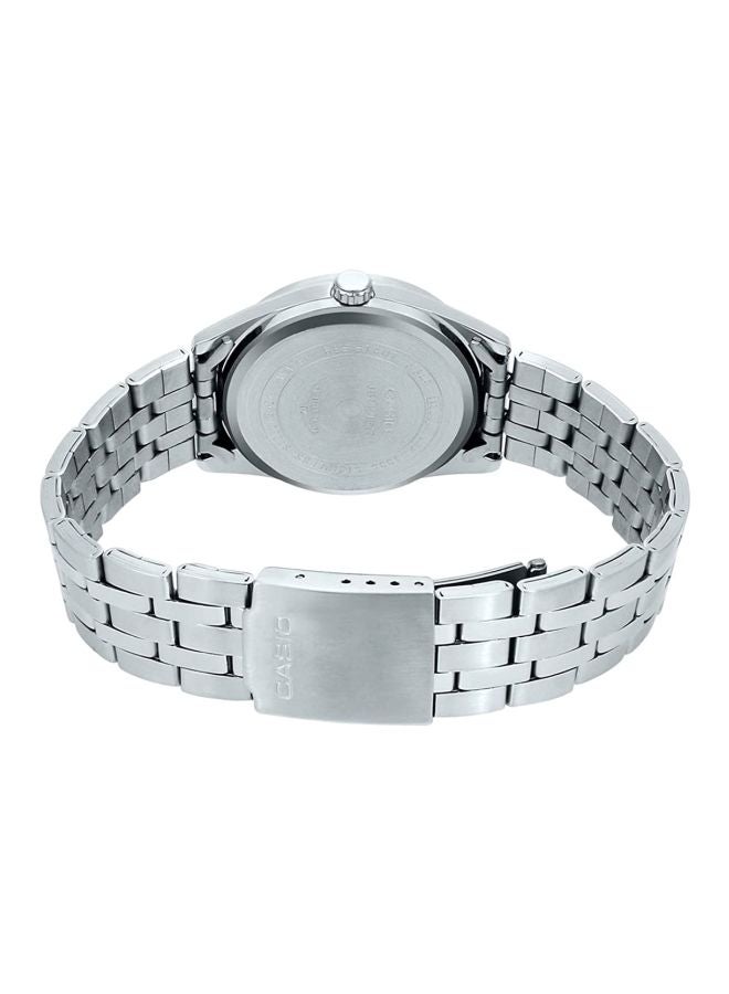 CASIO Men Water Resistant Stainless Steel Analog Watch MTP-1335D-2ADF - 38 mm - Silver - Image 5