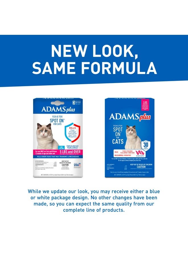 ADAMS ADAMS Plus Flea & Tick Spot On for Cats 5 lbs and Over  - Image 2