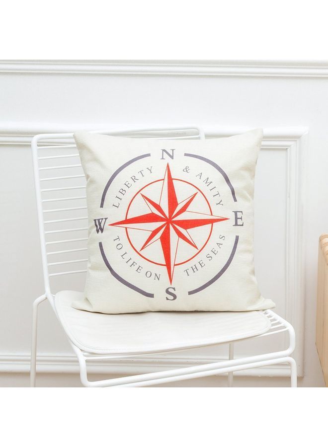 NIBEMINENT Cushion Cover Simple Pattern 45x45 cm multicolor