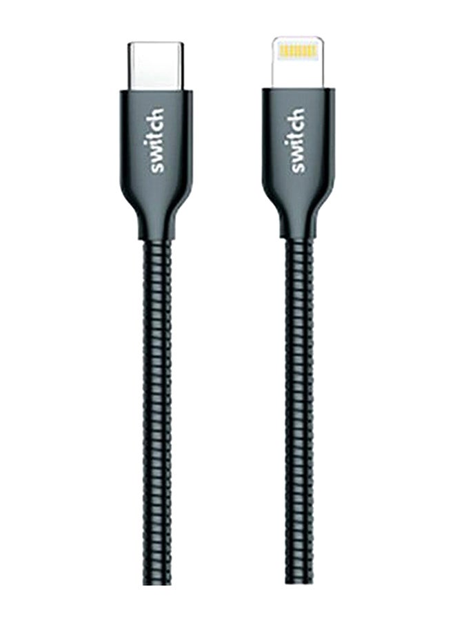 Data Sync And Charging Cable Black