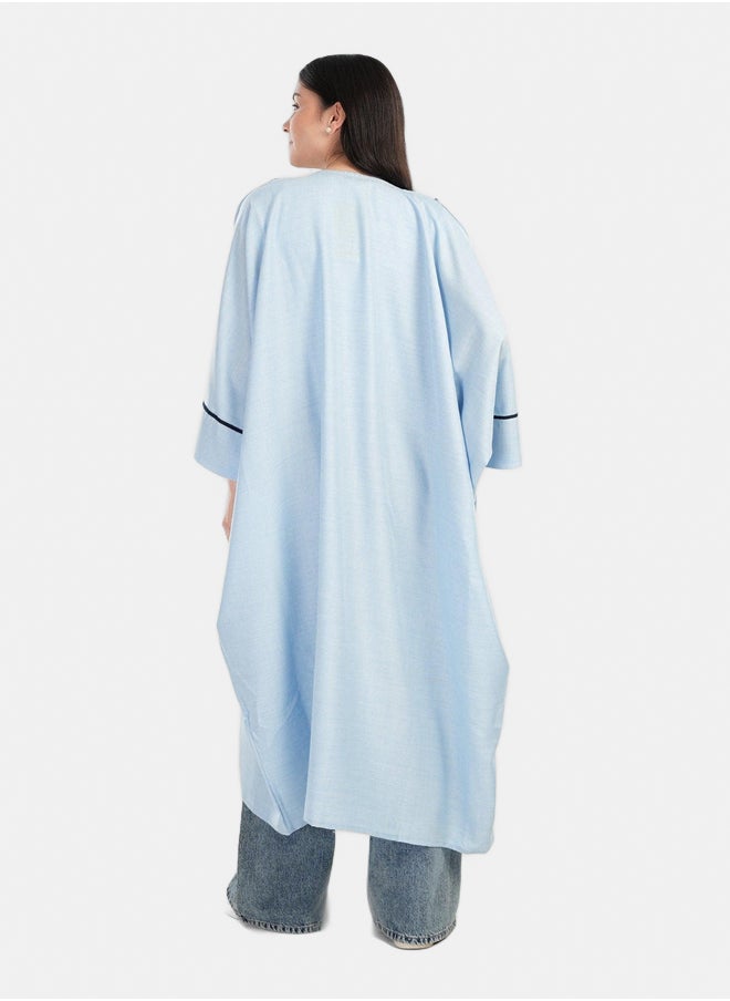 Clue Light Blue One Size Kimono  - Image 3