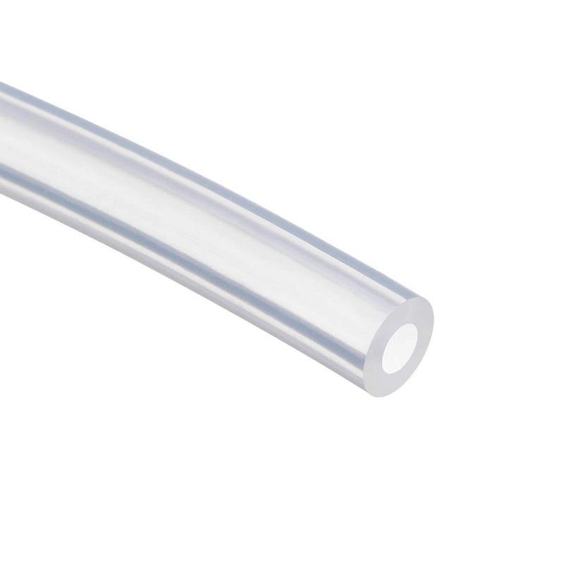 Generic uxcell Silicone Tubing 5mm ID X 10mm OD 16.4ft 5m Flexible Silicon Rubber Tube Air Hose Pipe for Pump Transfer Clear  - Image 1