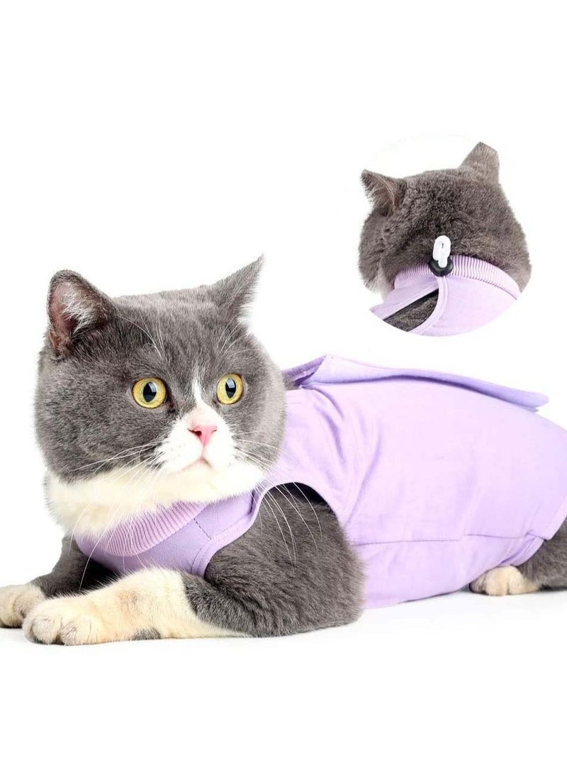 Cat Professional Recovery Suit Surgical Shirt for Abdominal Wounds Bandages Cone E-Collar Alternative Cats After Surgery Medical Soft Pets Clothing Indoor - pzsku/ZE2A8C4EE0B2A033EA60AZ/45/_/1669972813/a2934664-7420-4268-9e1a-872b251ee99d