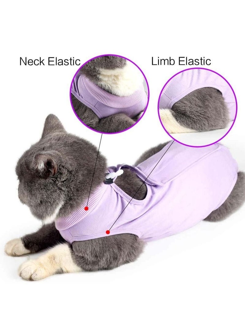 Cat Professional Recovery Suit Surgical Shirt for Abdominal Wounds Bandages Cone E-Collar Alternative Cats After Surgery Medical Soft Pets Clothing Indoor - pzsku/ZE2A8C4EE0B2A033EA60AZ/45/_/1669972813/d8e680e4-8039-40f6-8da3-2ac0b275acf6