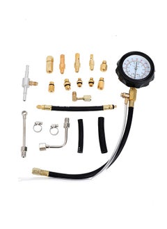LAWAZIM 114 Pressure Tester Gauge - Easy-to-Read Mechanical Gauge with Pressure Range 0-140 PSI and Various Adapters -Ideal for Automotive Diagnostics Fuel Injection Testing and Engine Troubleshooting  - Image 4