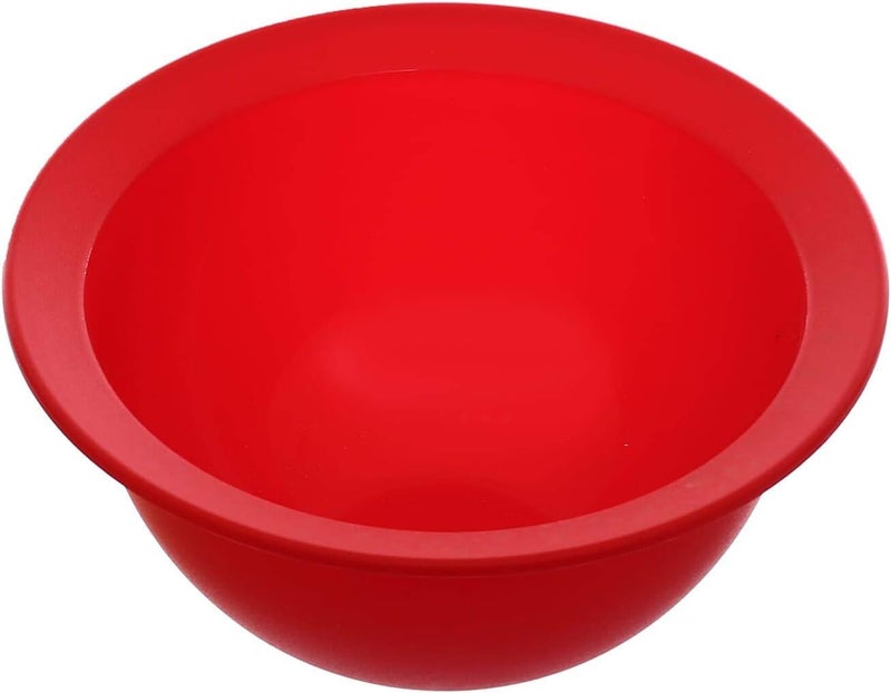 MySouqEg - Store - (4pcs) Set of 4 Colorful Nesting Mixing Bowls – Multipurpose Stackable Kitchen Bowls for Prep, Salad, & Snacks – Durable, Space-Saving Design – Purple, Yellow, Green, & Red - Image 4