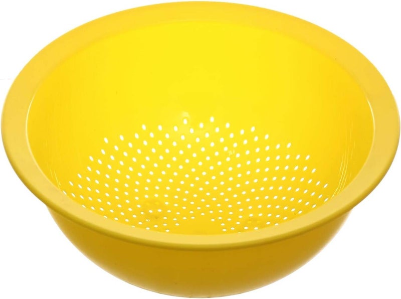 MySouqEg - Store - (4pcs) Set of 4 Colorful Nesting Mixing Bowls – Multipurpose Stackable Kitchen Bowls for Prep, Salad, & Snacks – Durable, Space-Saving Design – Purple, Yellow, Green, & Red - Image 2