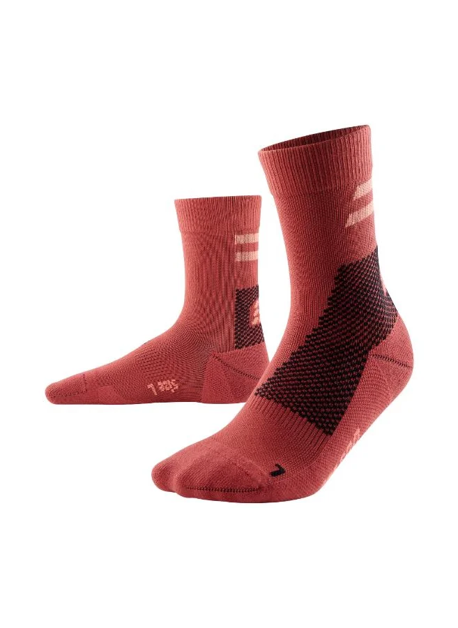 CEP CEP - Training Compression Socks Mid Cut Red Unisex