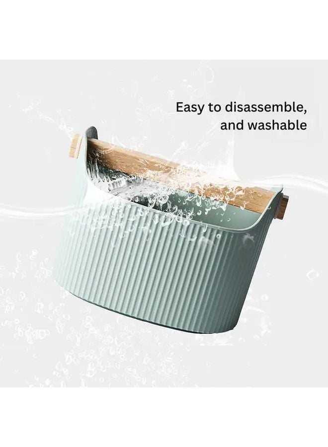 صندوق طرق القهوة الخضراء مع قضيب قابل للإزالة وماص للصدمات غير قابل للانزلاق لتصريف الإسبريسو - Image 3