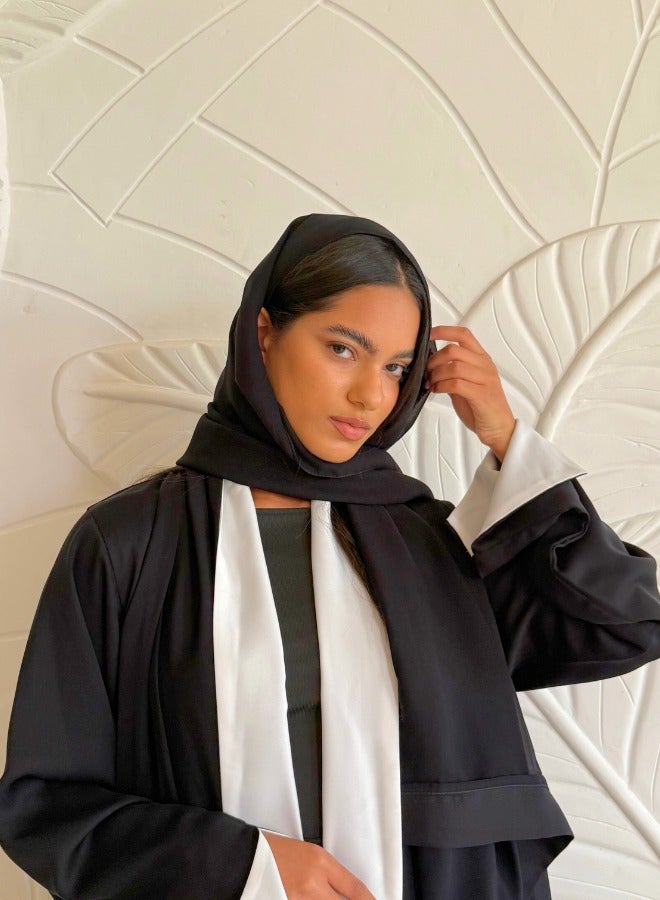 JAMEELA Reversible Two-Tone Abaya - Image 5