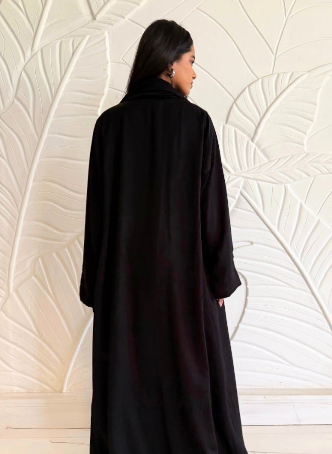 JAMEELA Reversible Two-Tone Abaya - Image 2