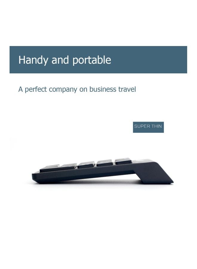 لوحة مفاتيح رقمية لاسلكية أسود - Image 2