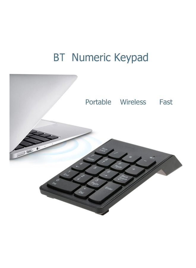 لوحة مفاتيح رقمية لاسلكية أسود - Image 3