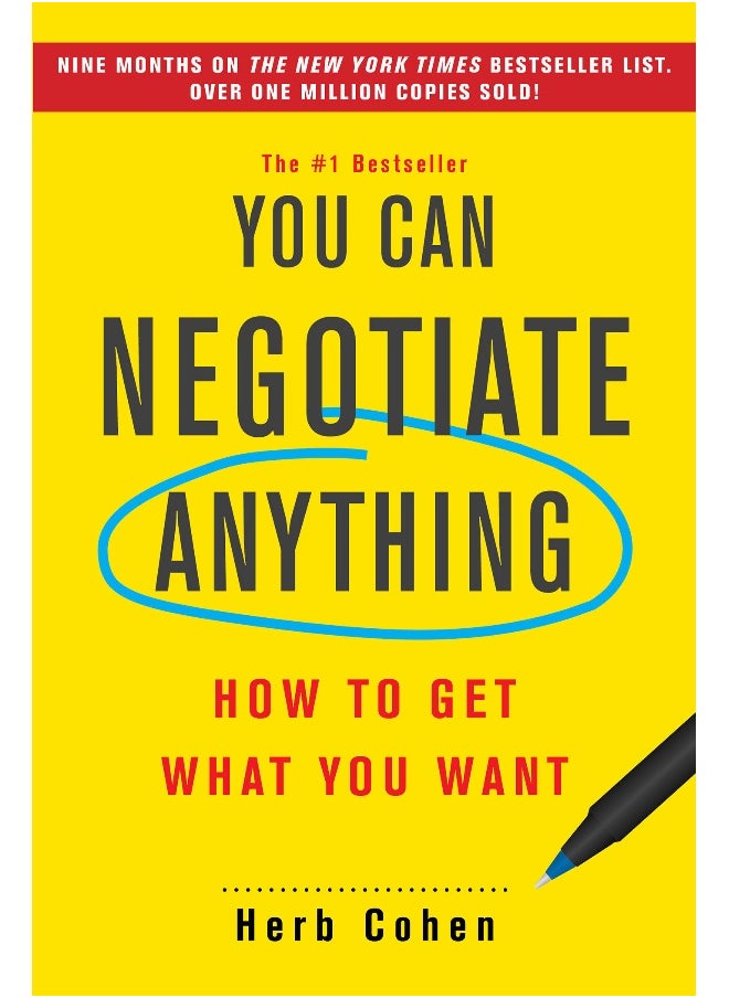 You Can Negotiate Anything 