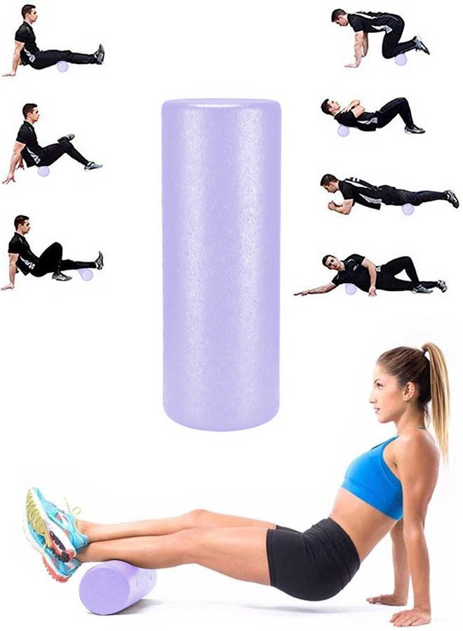 RAWAID High Density Yoga Foam Roller for Back, Legs, Exercise, Massage, Muscle Recovery and Pain Relief – Ideal for All Fitness Levels – 45cm – Improves Core Strength & Stamina - Image 1