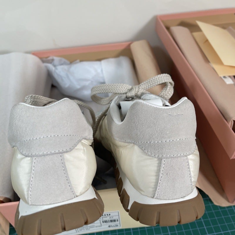 Watch Meizhi High Definition Edition/Amiu'S Same Style 2025 Spring Moral Training Shoes For Women Soft-Soled Casual Forrest Gump Shoes For Women - Image 5